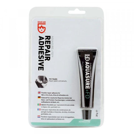 Gear Aid Aquasure+ FD 28g | Wetsuit Repair Adhesive | Flexible Sealant