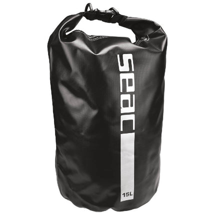 Seac Dry Bag Black | Waterproof PVC Roll-Top Sack