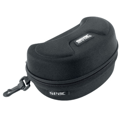 Seac Sub Mask Case with Zipper | Hard Protective Storage