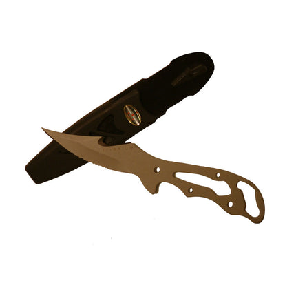Hydrotech Titanium Dive Knife | One Piece Blade 9cm | Scuba Knife