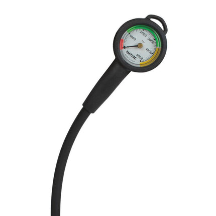 SEAC Compact Pressure Gauge PSI | 31in HP Hose | Luminescent Dial