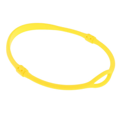 Silicone Regulator Necklace Yellow | Octopus Holder Scuba Dive Accessory