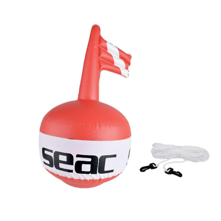 Seac Round Buoy with 25m Line | 66cm Surface Marker