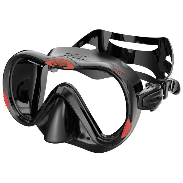 Seac Boss Snorkelling Mask | Single Lens Tempered Glass