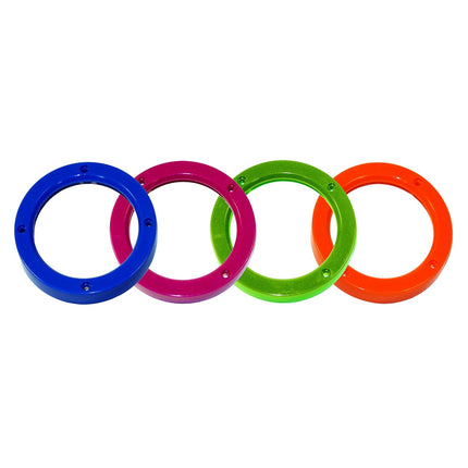 Intova Lens Port Colour Rings 4 Pack | HD II & NOVA Camera Accessories