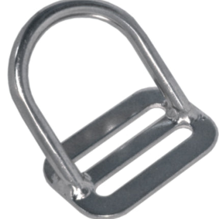 Beaver Stainless Steel Billy Ring 45° | Marine Grade 316 | For 50mm Webbing