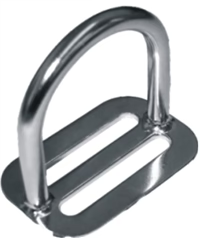 Stainless Steel Billy Ring 90° | 316 Marine Grade 50mm Webbing Attachment