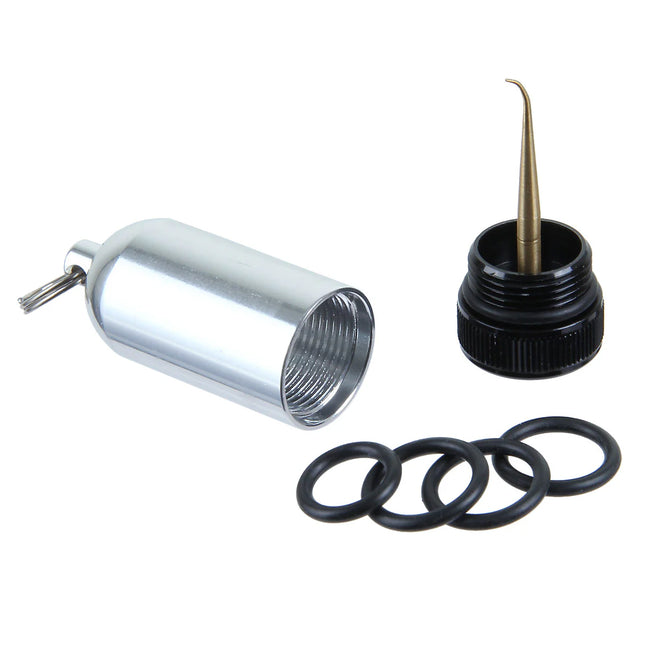 Silver O-Ring Tank & Picker | Aluminium Mini Dry Tank with O-Ring Kit