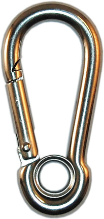 Beaver Stainless Steel Carabiner | 50mm Marine Grade 316 | 65kg Capacity