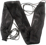 Beaver 7 Litre Black Cylinder Net | Nylon Mesh Cover | Fits 140mm Steel Cylinder