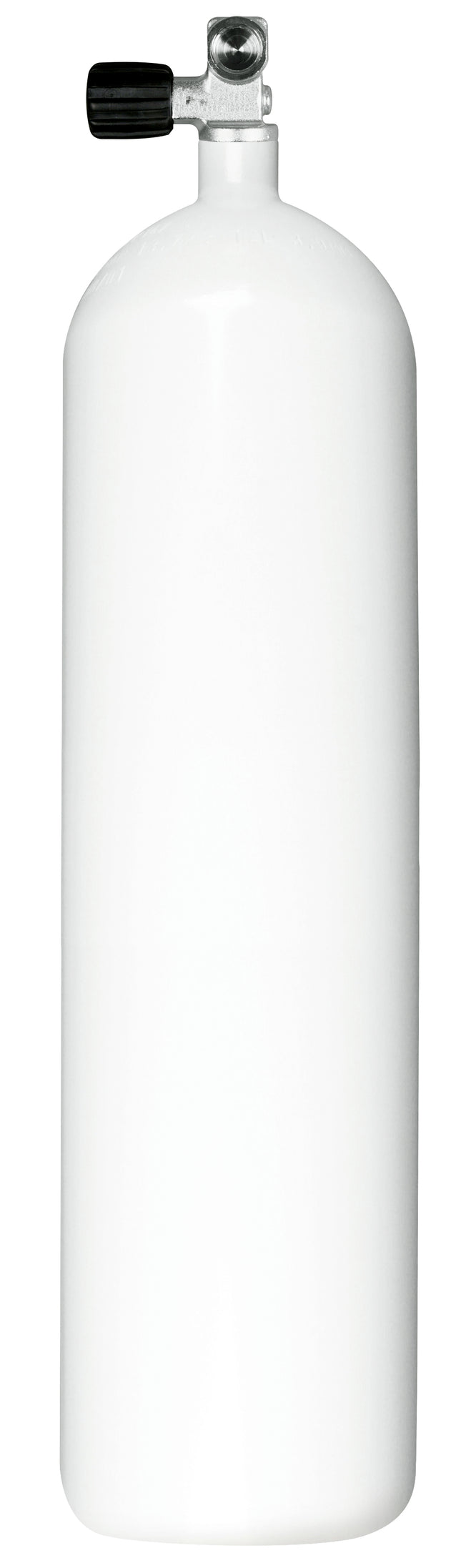 Beaver 12 Litre 232 Bar Flat Bottom Steel Cylinder & Valve | O₂ Clean | CE Marked