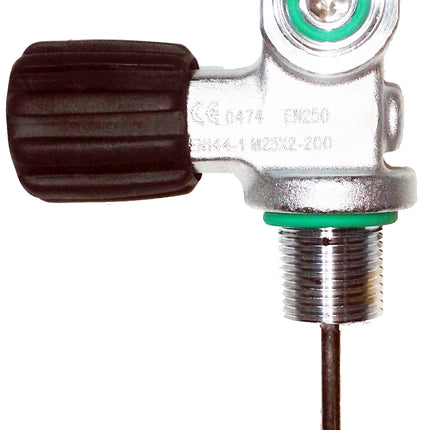 Beaver 232 Bar XFlow Cylinder Valve M25x2 EN-144-1 | DIN & A-Clamp | EU Made