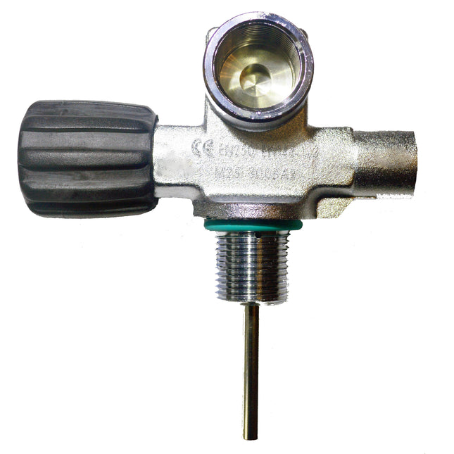 Beaver Manifold Left Hand Valve 300 Bar M26 Thread M25x2 | Nitrox Compatible