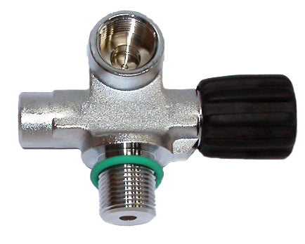 Beaver Manifold Right Hand Valve M26 Thread M25x2 EN-144-1 | 232 Bar Nitrox Compatible