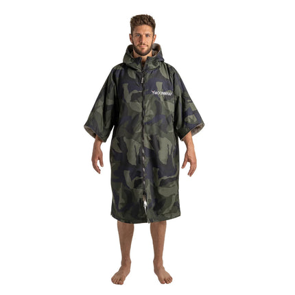 Frostfire Moonwrap Short Sleeve Changing Robe | 3/4 Sleeve Oversized Unisex Coat