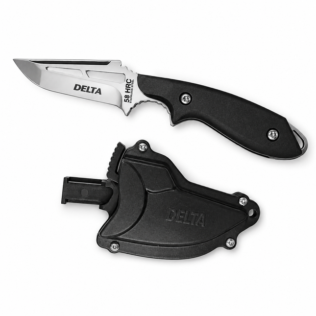 Delta Mini Max BCD Knife | Stainless Steel Dive Knife with Multi Mount Options