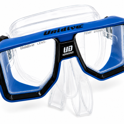 Unidive Small Diving Mask | Squared Twin Lens