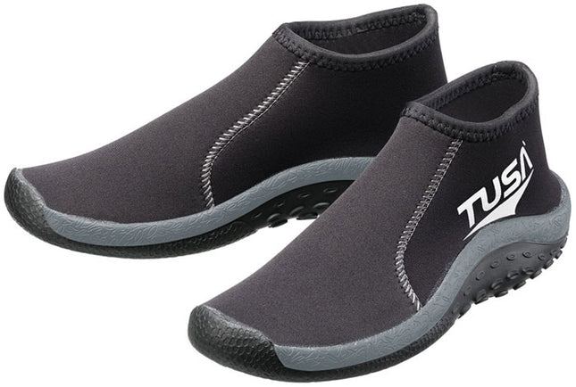 TUSA DB-0204 3mm Hard Sole Dive Slippers | Slip-On Neoprene Scuba Boots with Grip Sole