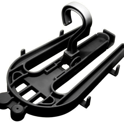 Black Dry Suit & Regulator Hanger | Heavy Duty Folding SCUBA Equipment Hanger