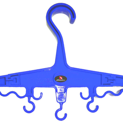 Blue Equipment Hanger | Heavy Duty SCUBA B.C.D. & Regulator Storage Hanger