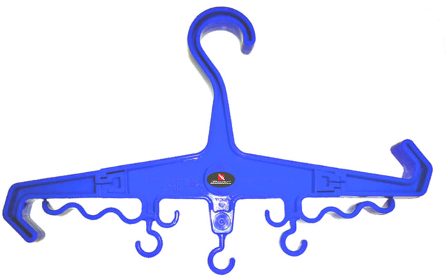 Blue Equipment Hanger | Heavy Duty SCUBA B.C.D. & Regulator Storage Hanger
