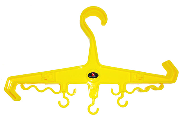 Yellow Equipment Hanger | Heavy Duty SCUBA B.C.D. & Regulator Storage Hanger