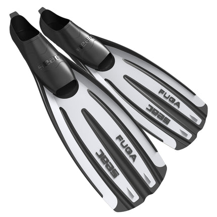 Seac Fuga White Full Foot Diving Fins