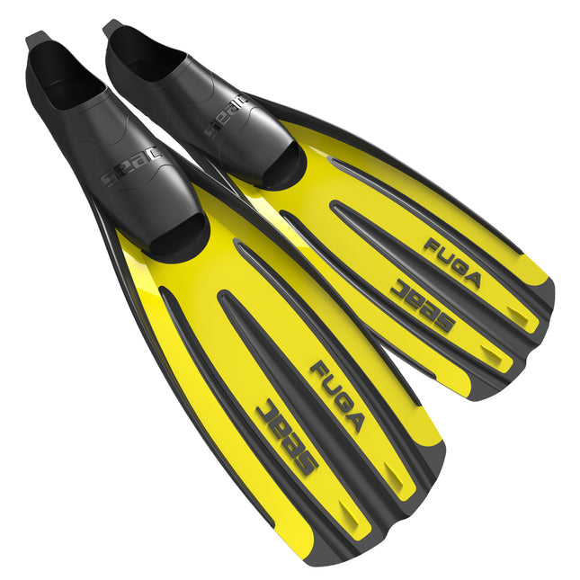 Seac Fuga Yellow Full Foot Diving Fins