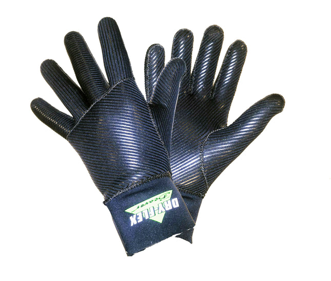 Dry-Flex 5mm Superstretch Gloves | Thermal Diving Gloves with Textured Grip Palms