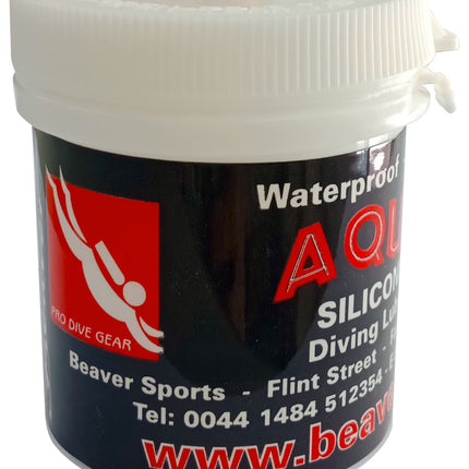 60g Aquagel Silicone Grease | O-Ring, Valve & Regulator Lubricant Tub
