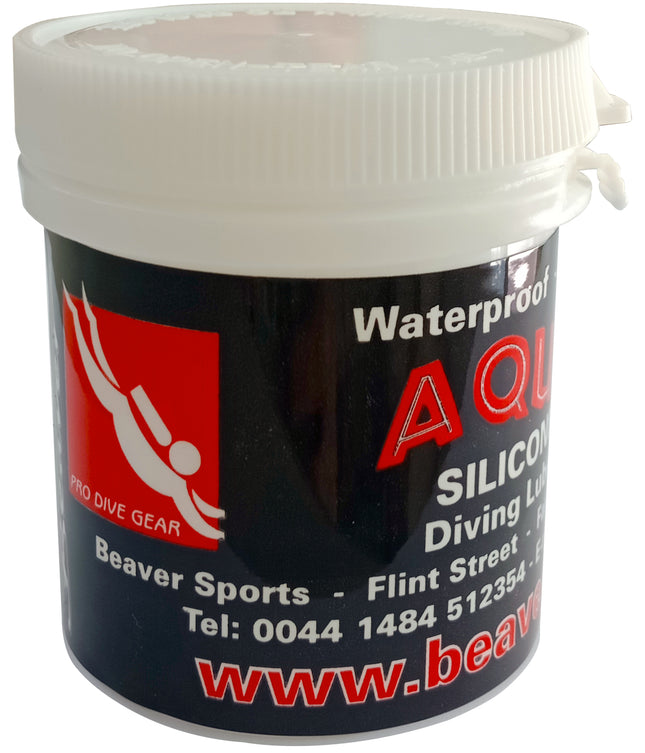 60g Aquagel Silicone Grease | O-Ring, Valve & Regulator Lubricant Tub