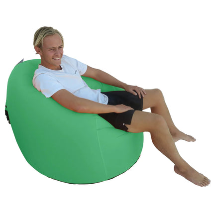 Frostfire Sunchill Inflatable Portable Chair | Waterproof Camping Beach Seat 150kg