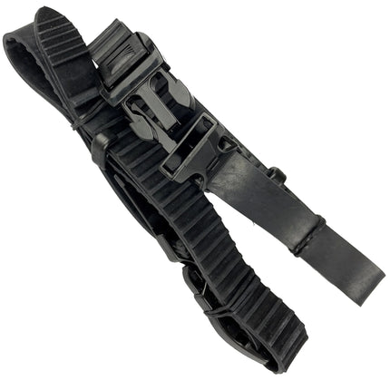 Quick Release Dive Knife Leg Straps Pair | Rubber Straps with Buckles