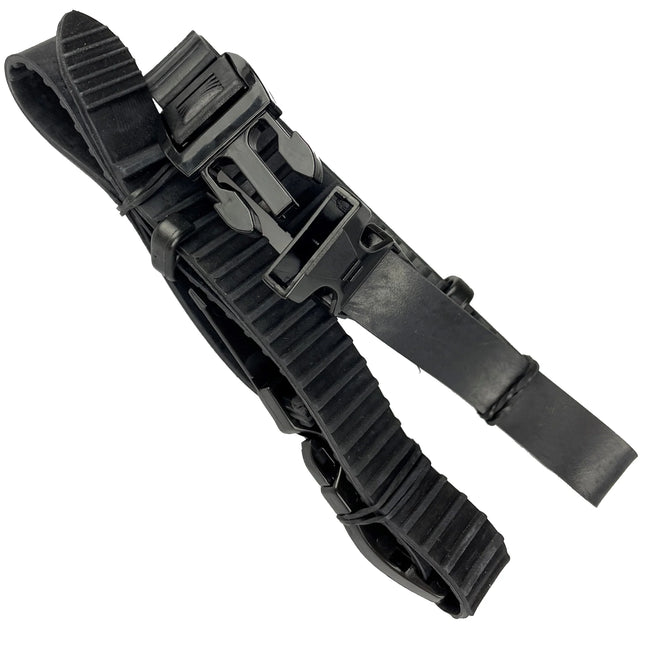 Quick Release Dive Knife Leg Straps Pair | Rubber Straps with Buckles