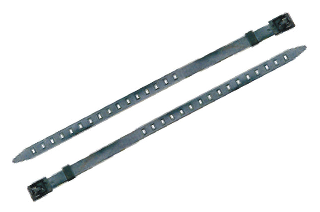 Pair of Rubber Knife Straps | 51cm Adjustable Heavy Duty Diving Straps