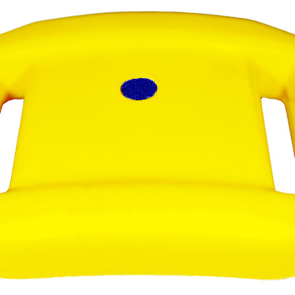 3Kg Yellow Vinyl Coated Lead Block | Heavy Duty Lace-Through Diving Weight