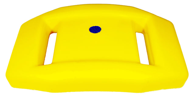 3Kg Yellow Vinyl Coated Lead Block | Heavy Duty Lace-Through Diving Weight