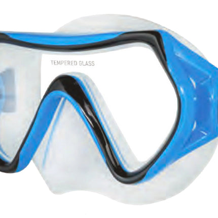 Blue Buddy Children’s Silicone Mask | Single Lens | Soft Adjustable Fit