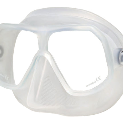 Clear Descent Frameless Silicone Mask | Twin Lens | Low Volume Dive Mask