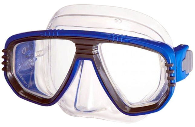 Blue Discovery Mask | Prescription Ready Twin Lens | Soft Silicone Fit