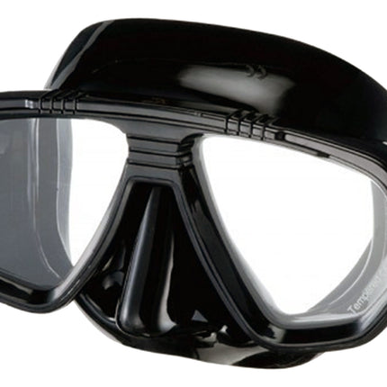 All Black Discovery Mask | Prescription Ready | Soft Silicone Twin Lens