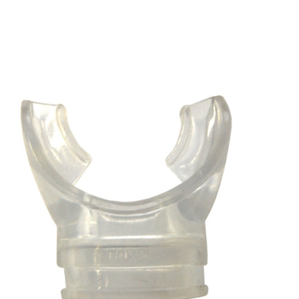 Clear Small Size Silicone Mouthpiece | Compact Regulator & Snorkel Mouthpiece