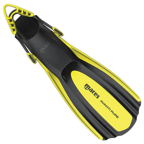Mares Avanti Pure XL Yellow Diving Fins | Ex Display