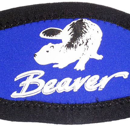 Blue Neoprene Mask Strap | Comfortable Quick Release Dive Strap