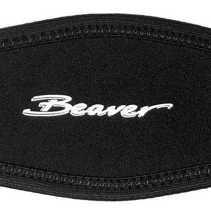 Black Neoprene Mask Strap Cover | Comfortable Diving Mask Protector