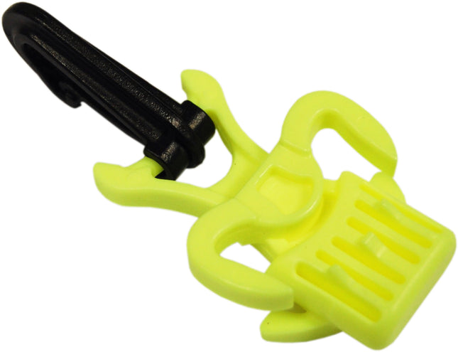 Octopus Plug | Soft Rubber Regulator Holder with Locking Wings & Clip