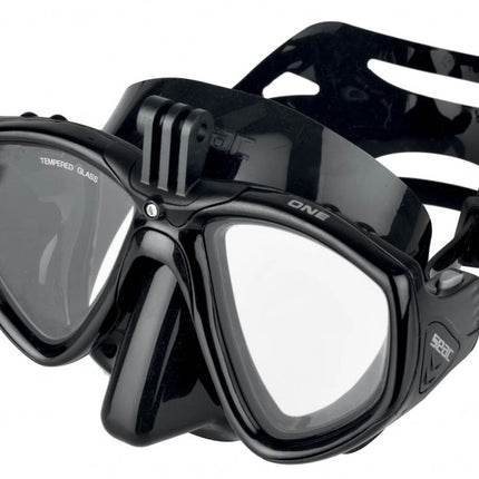 Seac One Pro Diving Mask | Action Cam Mount & RX Ready
