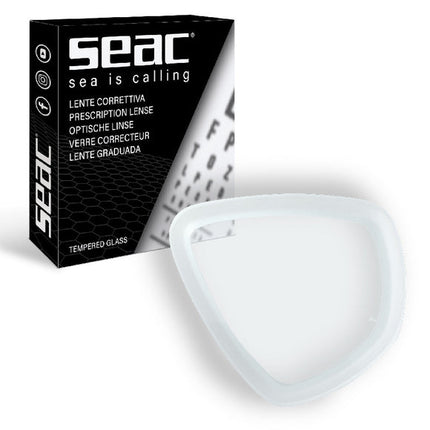 Seac Eagle Optical Left Lens | Tempered Glass Myopia RX
