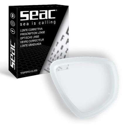Seac Eagle Optical Right Lens | Tempered Glass Myopia RX
