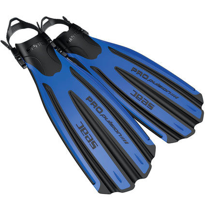 Seac Propulsion S Blue Diving Fins | Sling Strap